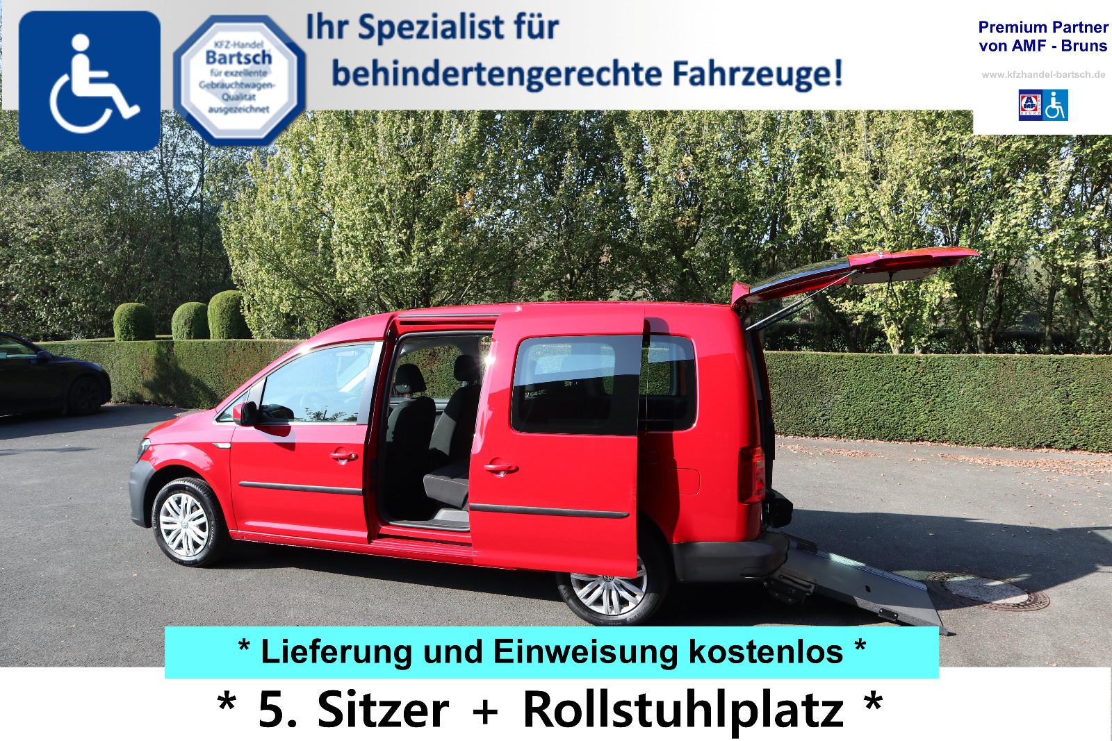 Volkswagen Caddy Maxi 2,0 TDI*rollstuhlgerecht*AMF-Bruns Um