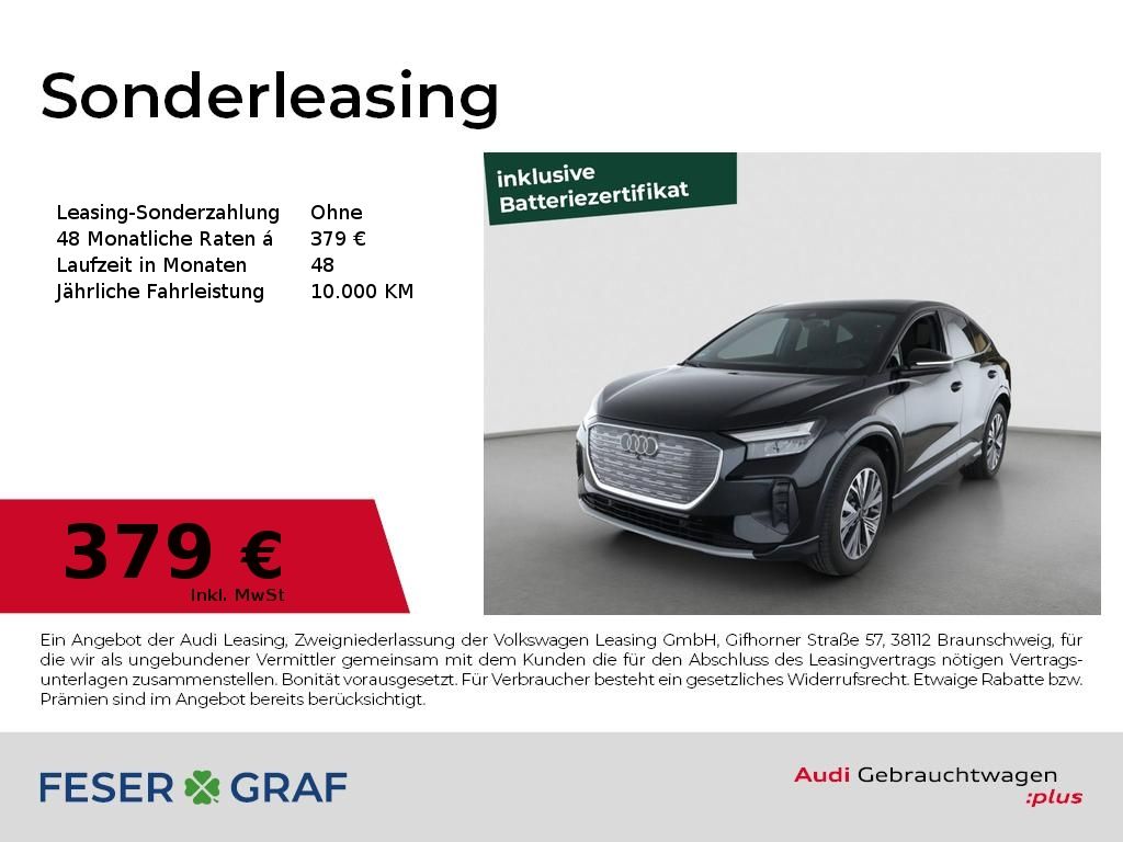 Audi Q4 Sportback e-tron 45 Sportsitze/Kamera/Komfort
