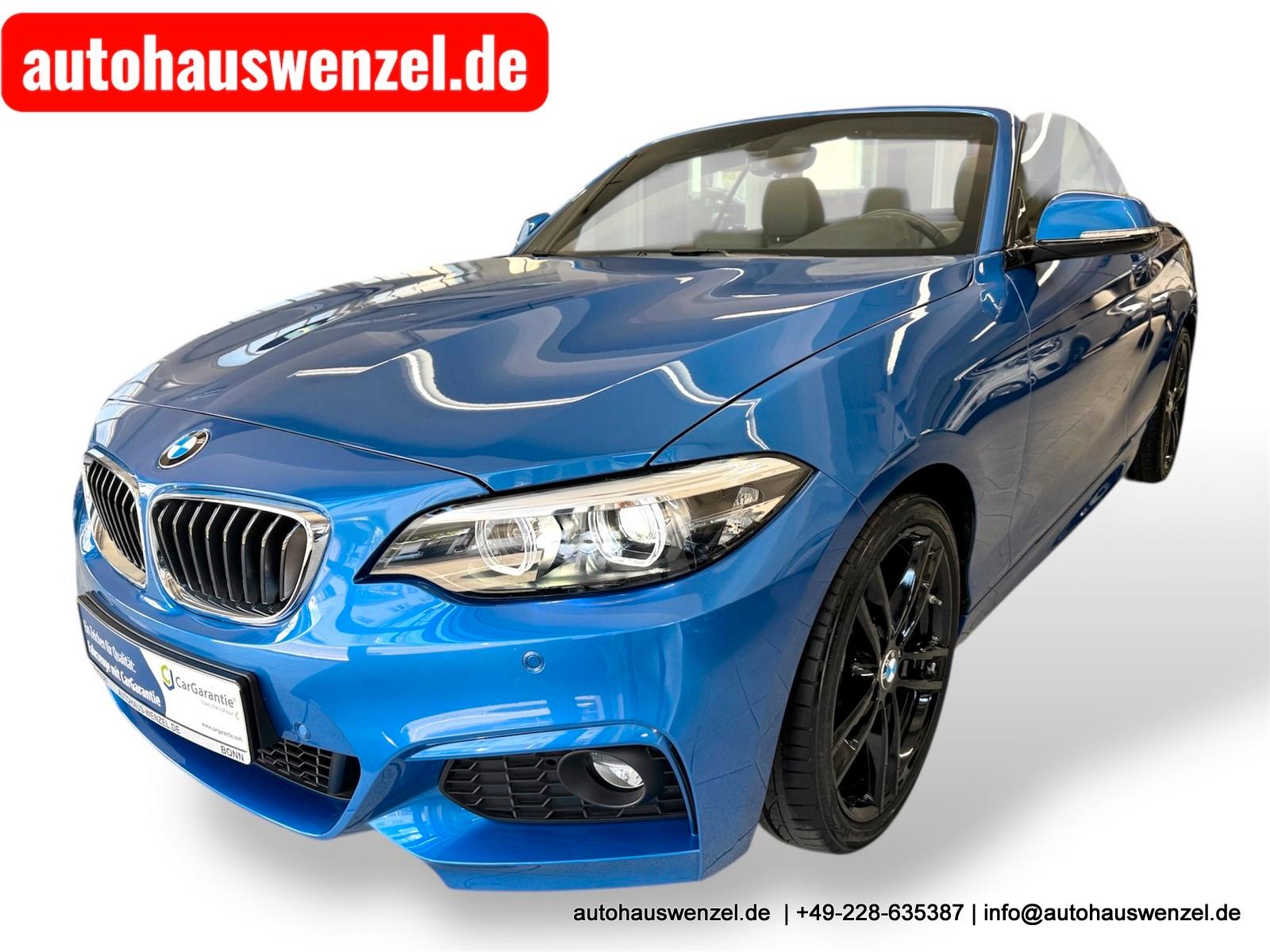 BMW 218 i Cabrio M Sport 6-Gang - nur 20 tkm  LEDER