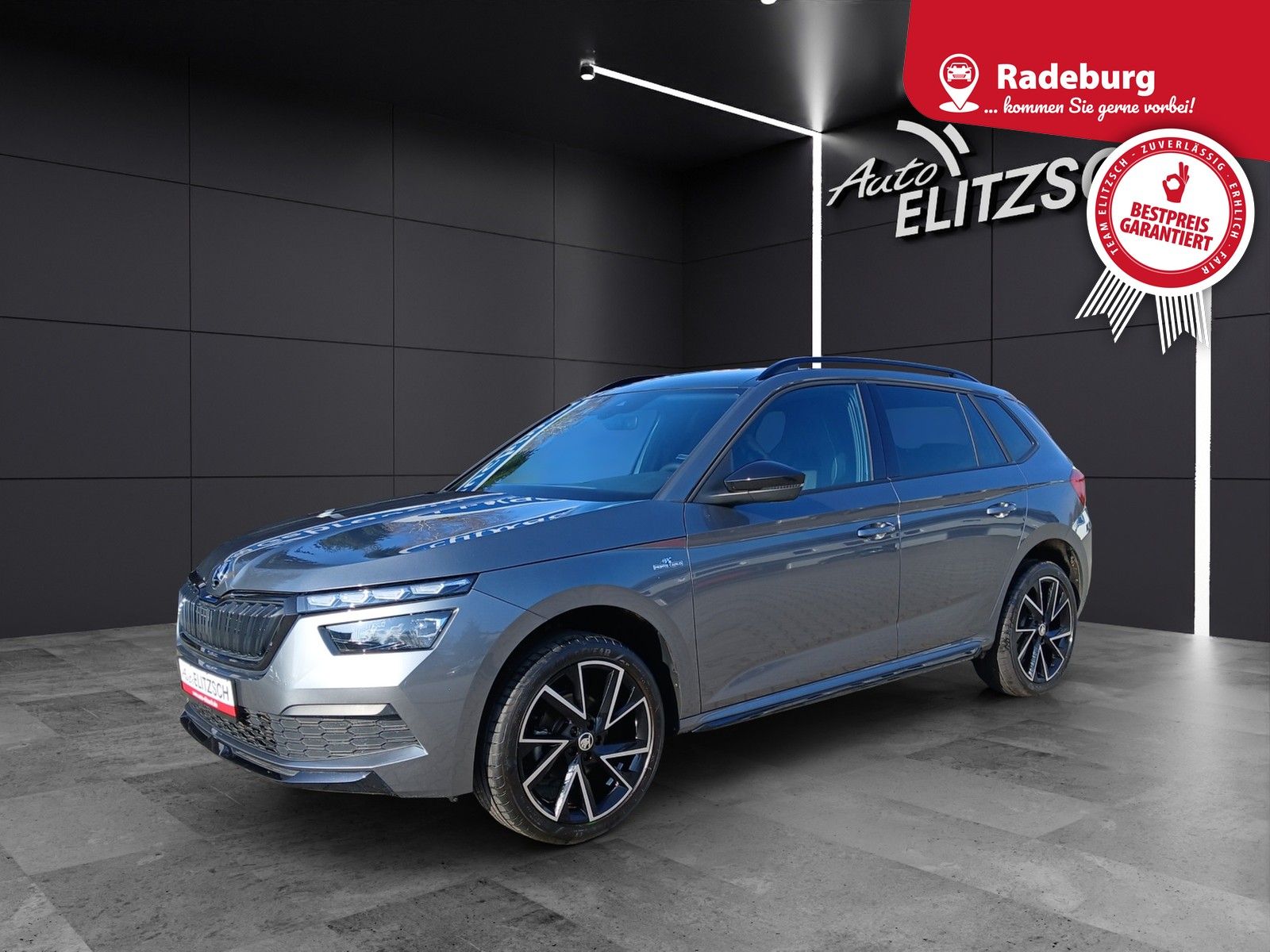 Fahrzeugabbildung SKODA Kamiq TSI Monte-Carlo LED Pano APP GRA PDC SHZ 1