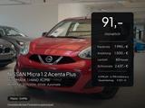 Nissan Micra 1.2 Acenta Plus AUTOMATIK. 1.HAND. KLIMA - Nissan Micra: Plus