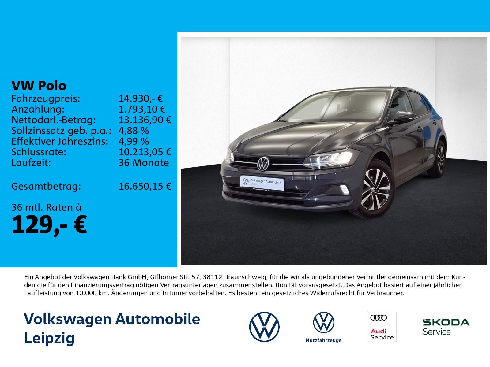 Volkswagen Polo "UNITED" 1.0 TSI *App-Connect*Navi*DAB*