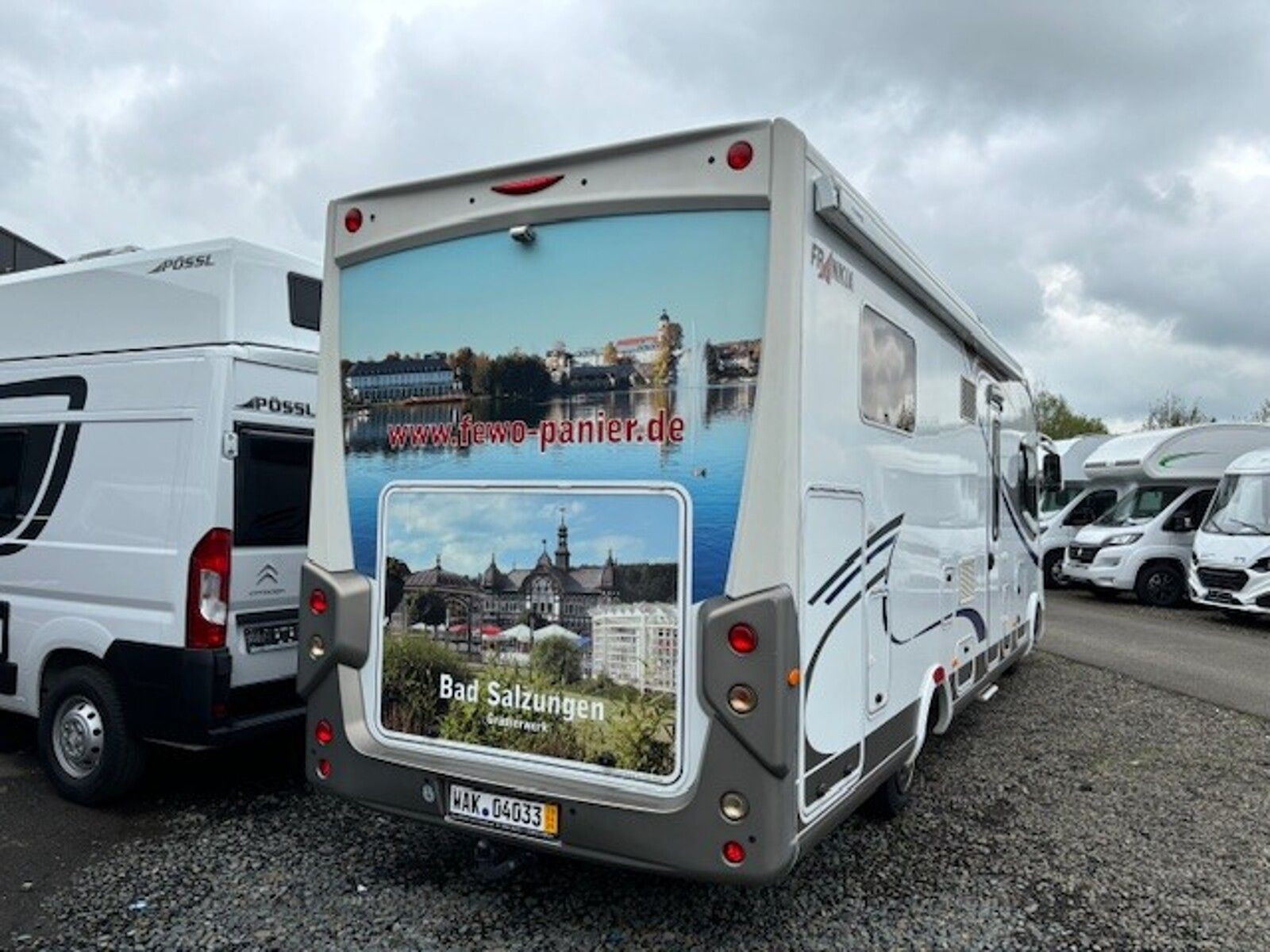 Fahrzeugabbildung Frankia Luxury Class 7900 Solar,SAT,Hubstützen,Dachklima