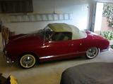 Volkswagen  VW Karmann Ghia Cabriolet 1964  - rote Volkswagen Karmann Ghia