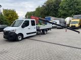 Renault MASTER DOKA 7Sitze Pritsche Fassi Kran AHK Klima - Gebraucht Kran, stationär Fassi