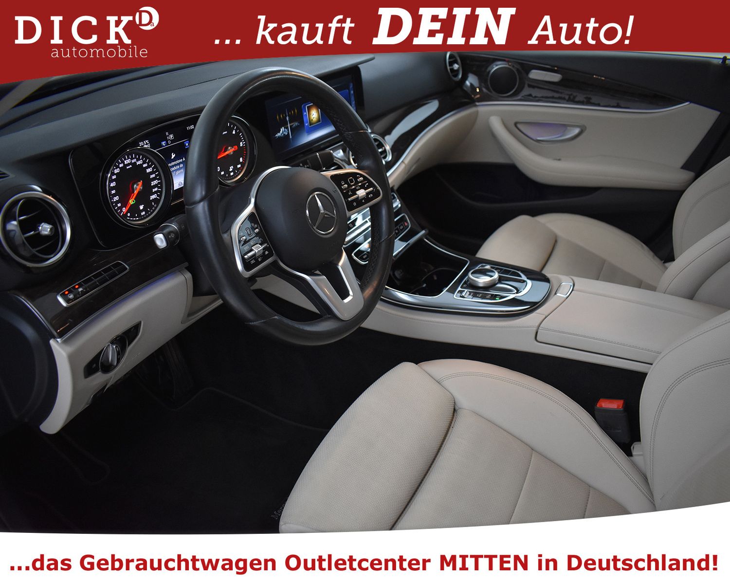 MERCEDES-BENZ E 200d 9G Avant LEDER+NAVI+LED+SHZ+KAMER+ACC+AHK - Image 10