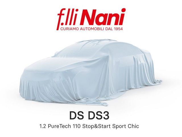 DS Automobiles DS DS3 1.2 PureTech 110 Stop&Start Sport Chic