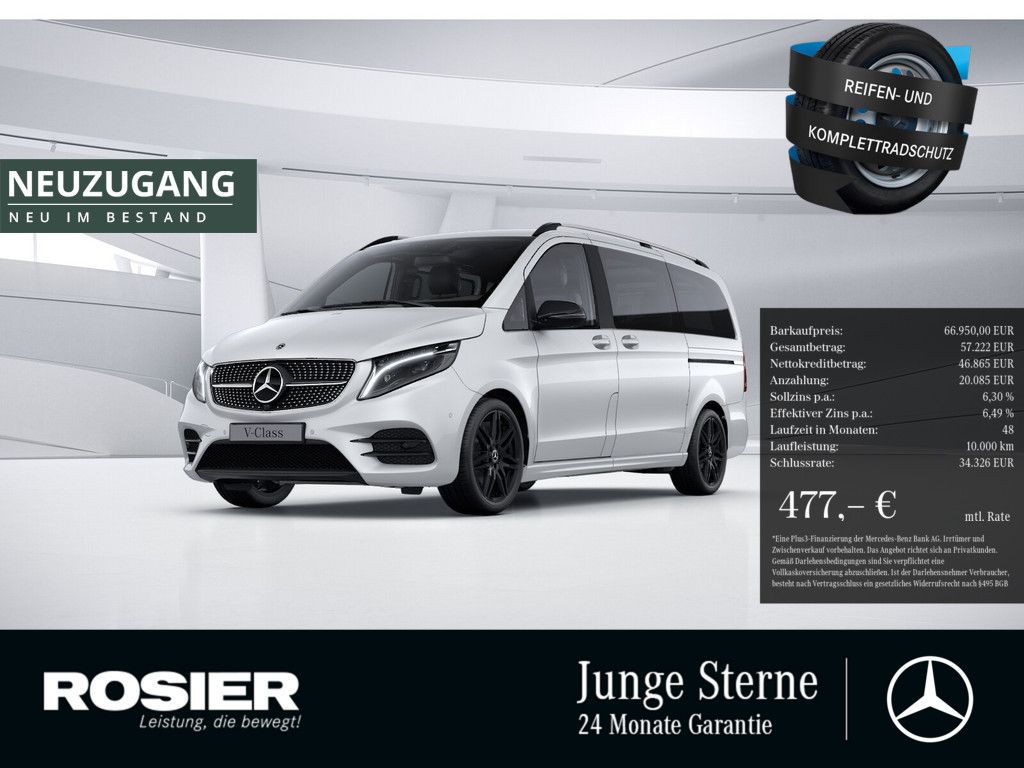 MERCEDES-BENZ V 300 d 4MATIC AVANTGARDE Lang AMG NIGHT AHK ACC