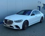 Mercedes-Benz S 500 4M LANG 2x AMG-LINE PANO HINTERACHSLENKUNG - gebrauchte Mercedes-Benz S 500 aus dem Jahr 2022