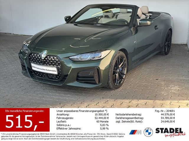 BMW M440d xDr Cabrio Navi.Laser.HuD.360°.AC.OpenAir