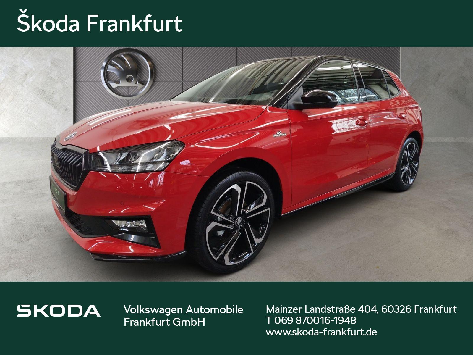 Skoda Fabia Monte Carlo 1,0 TSI 70 kW 5-Gang mech. zzg