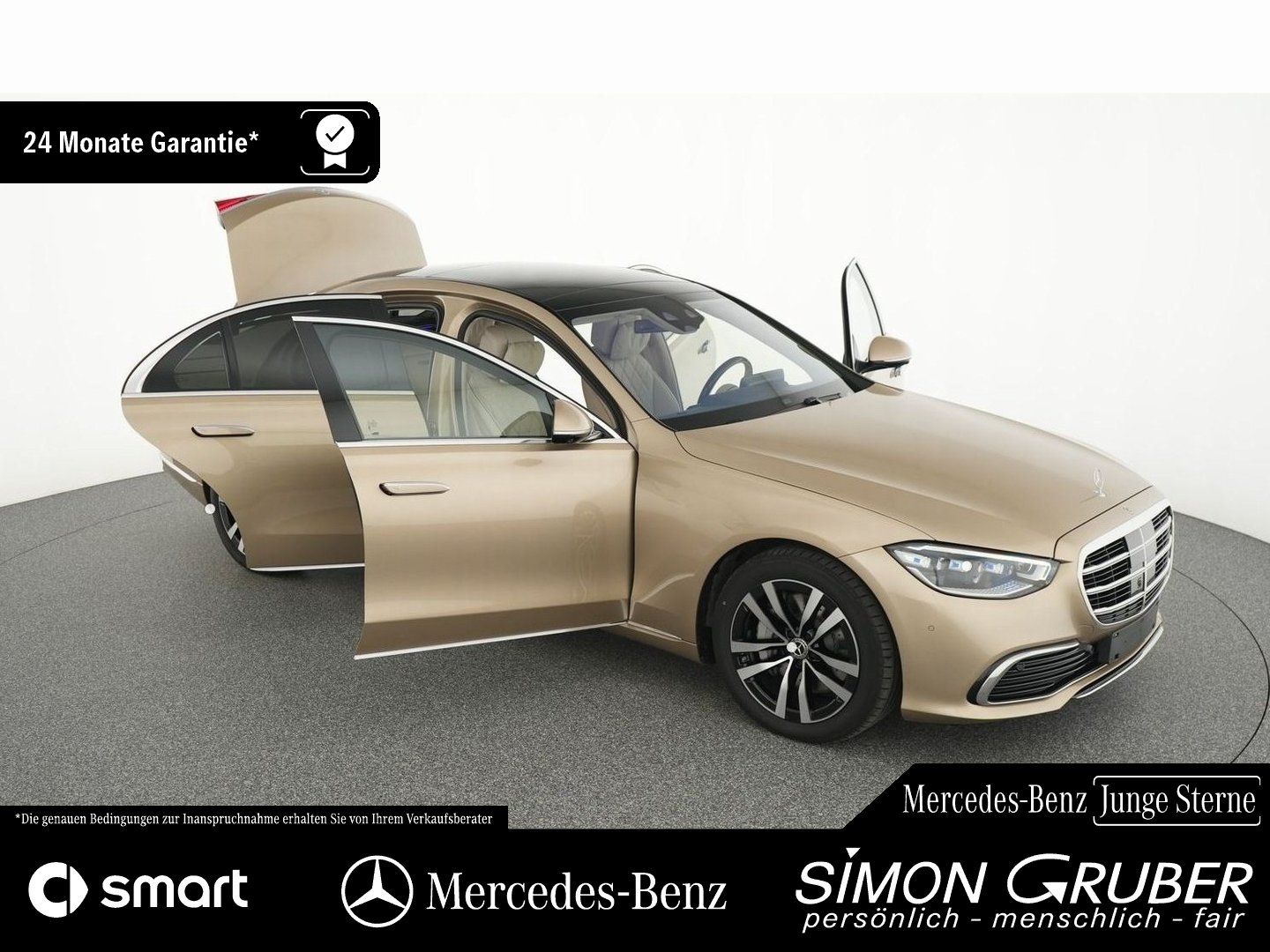 Fahrzeugabbildung Mercedes-Benz S 350 d Manufaktur Nappa Chauffeur Pano HAL