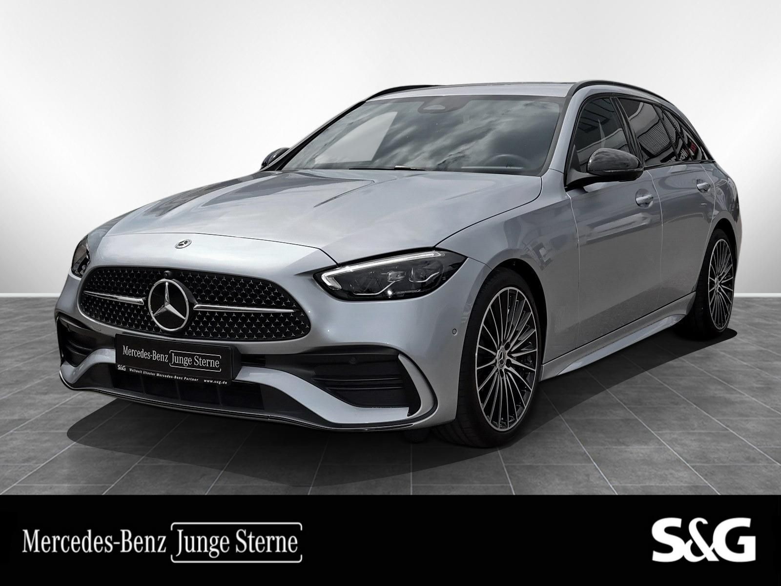 MERCEDES-BENZ C 180 T Edition AMG 19"+NIGHT+360°+DISTRO+MEMORY