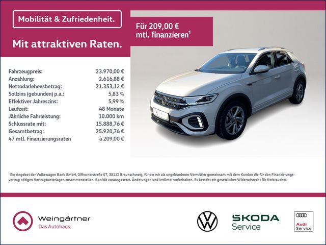 T-Roc 1.0 TSI R-Line, Climatronic, Navi Discover