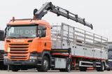 Scania R410 Pritsche Kran HIAB Funk Retarder Vollluft