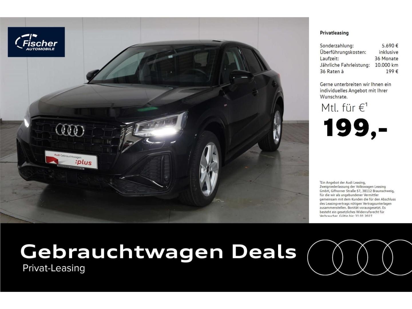 Audi Q2 35 TFSI S line S-Tronic ACC/NAV/AHK-Vorb.