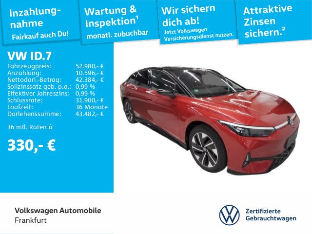 Volkswagen ID.7 GTX 4-Motion HUD Matrix-LED Navi Anschlußga