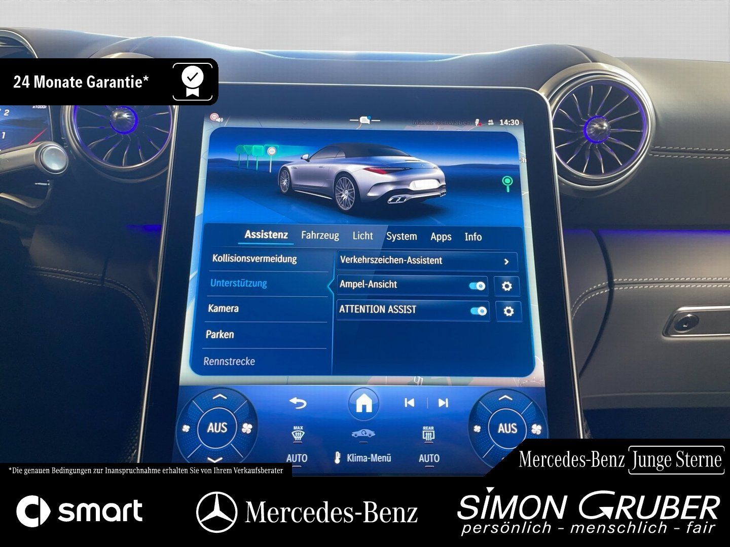 Fahrzeugabbildung Mercedes-Benz SL 63 4M+ AMG Aero Perfo HUD Burm Sitzklima Lift