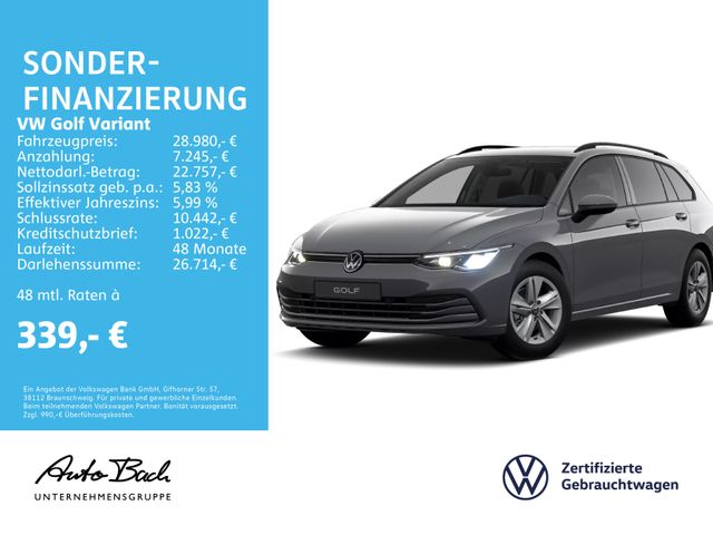 Volkswagen Golf VIII Variant 1.5 eTSI "Life" DSG Navi LED D