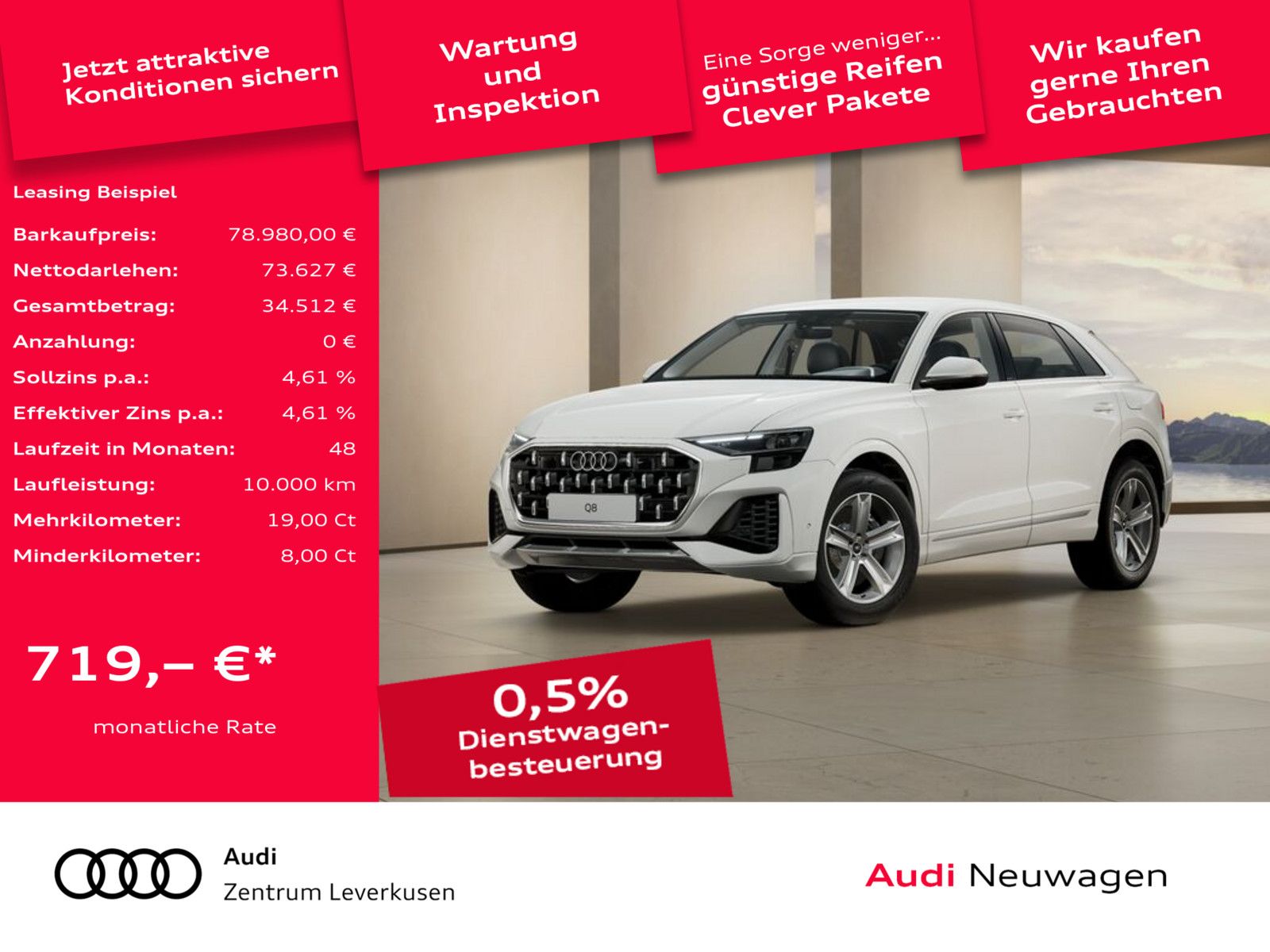 Audi Q8 TFSI e LED VIRT LEDER SHZ KAM APP-CONNECT PDC
