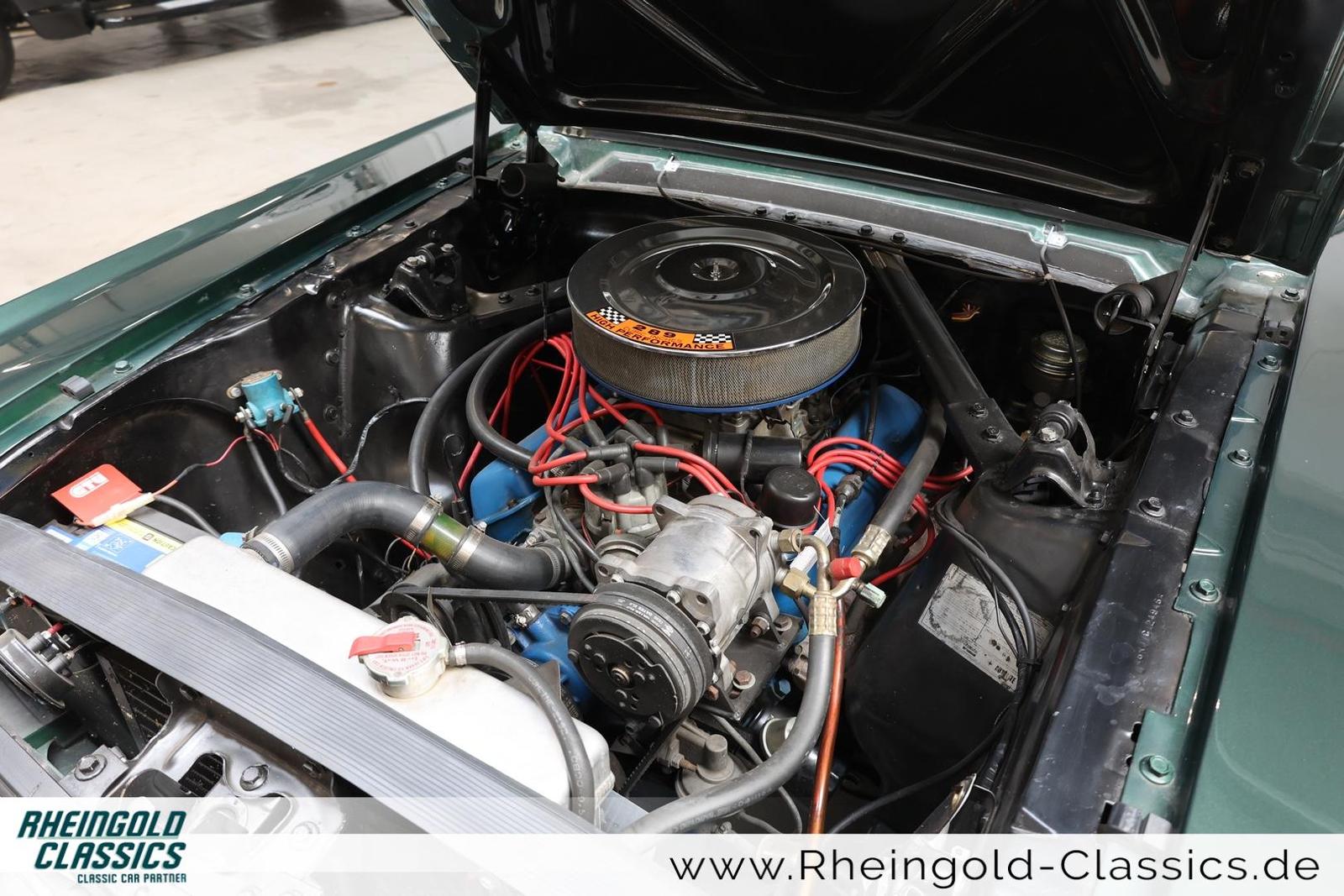 Ford Mustang 289 Coupé V8 Bullitt Green, Automatik