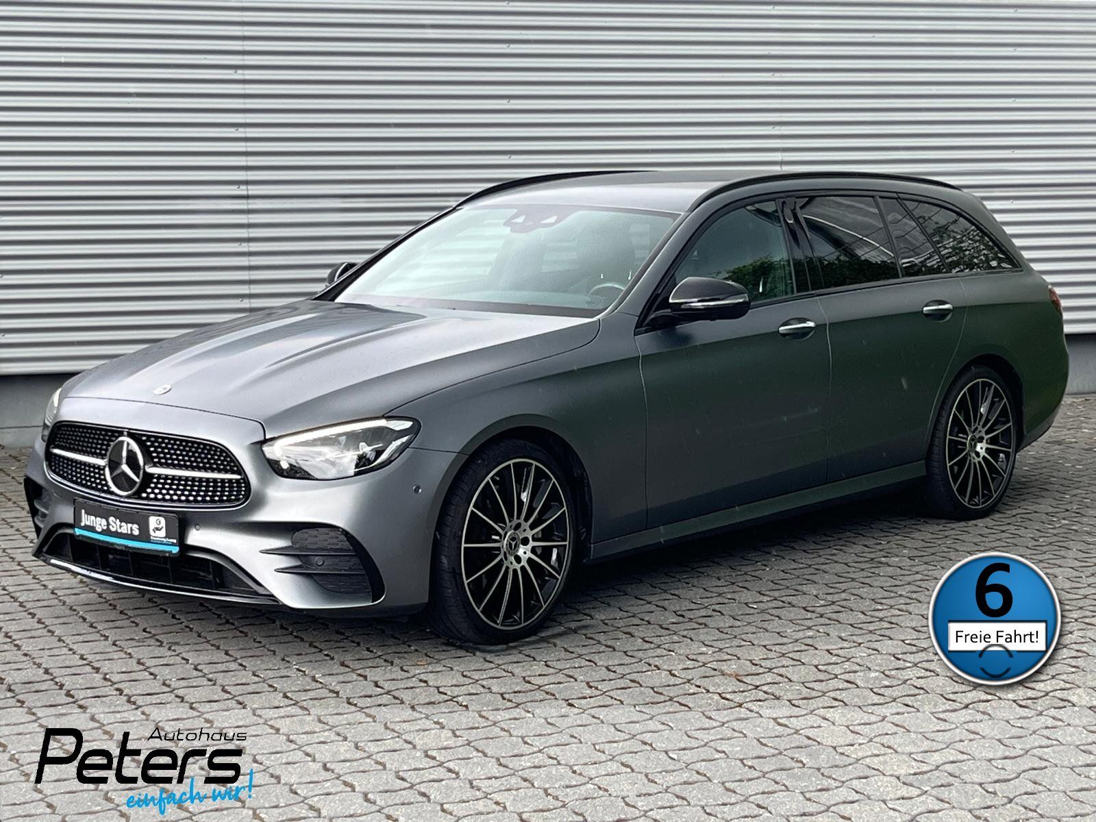 MERCEDES-BENZ E 400d 4Matic T AMG/Night 360°/Distronic//Burmes