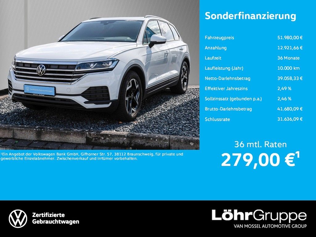Volkswagen Touareg TDI 4Motion Tiptronic /Navi/AHK/Leder