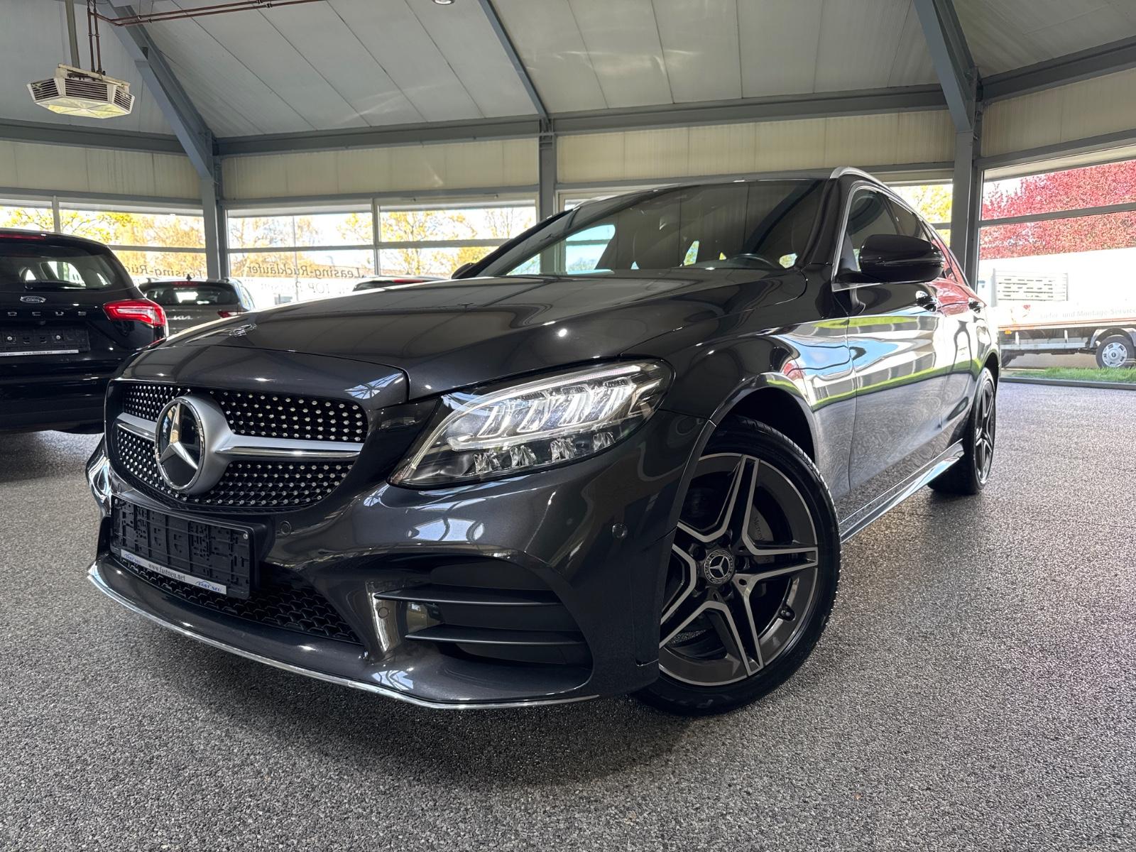 Mercedes-Benz C 200d T Aut. AMG-LINE AHK LED Leder Navi