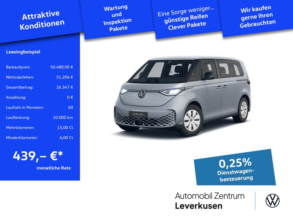ID. Buzz Pure LED ACC PDC CARPLAY KLIMA