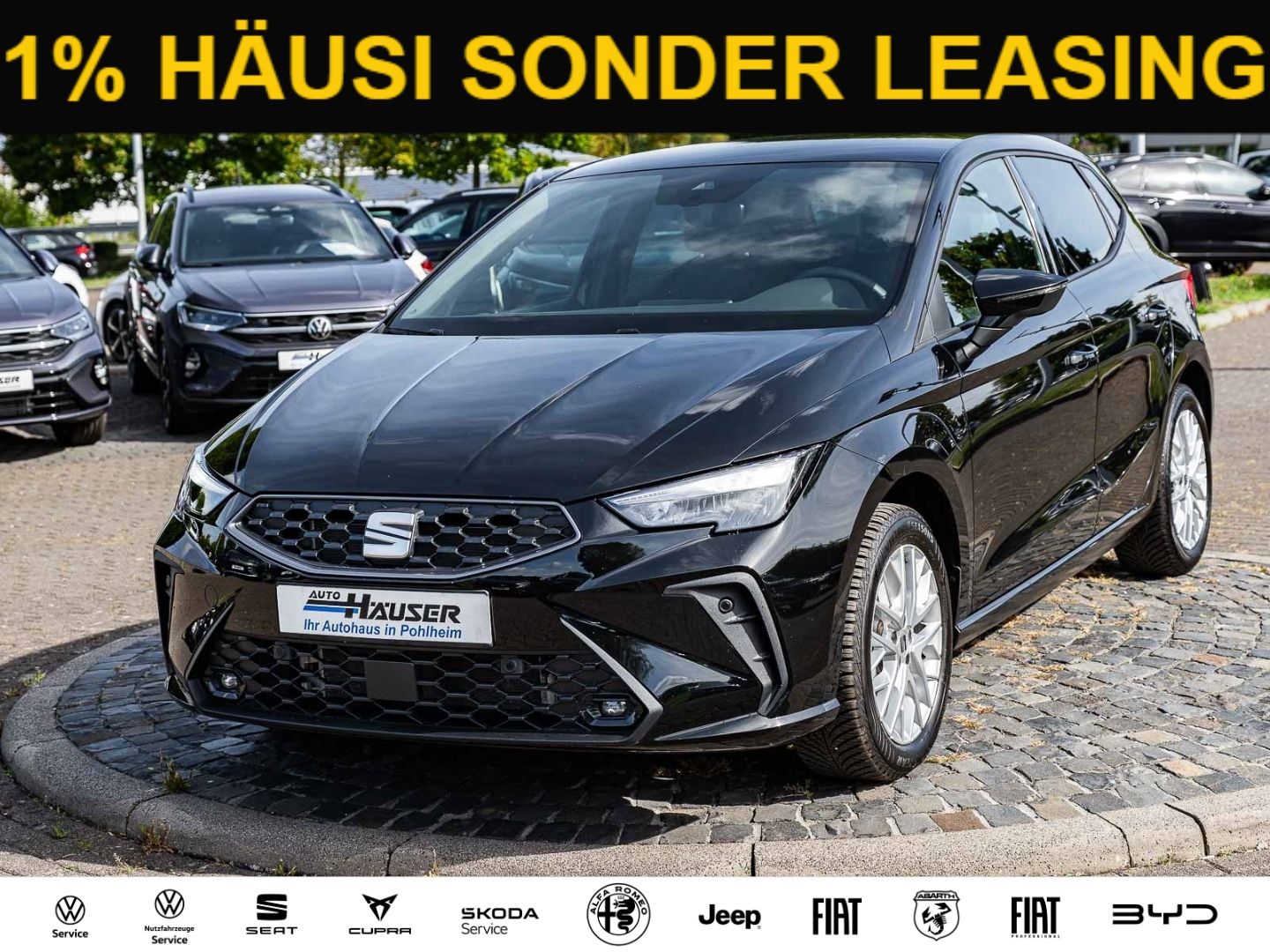 Seat Ibiza Style 1.0 TSI DSG ACC FULL LINK REAR VIEW 