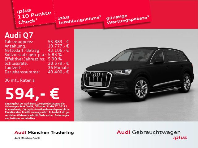 Audi Q7 45 TDI qu. basis Standheizung Allradlenkung A