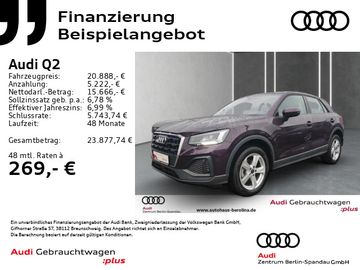 Audi Leasingangebot: Audi Q2 30 TFSI *Virt.C*PDC*LED*KLIMA*