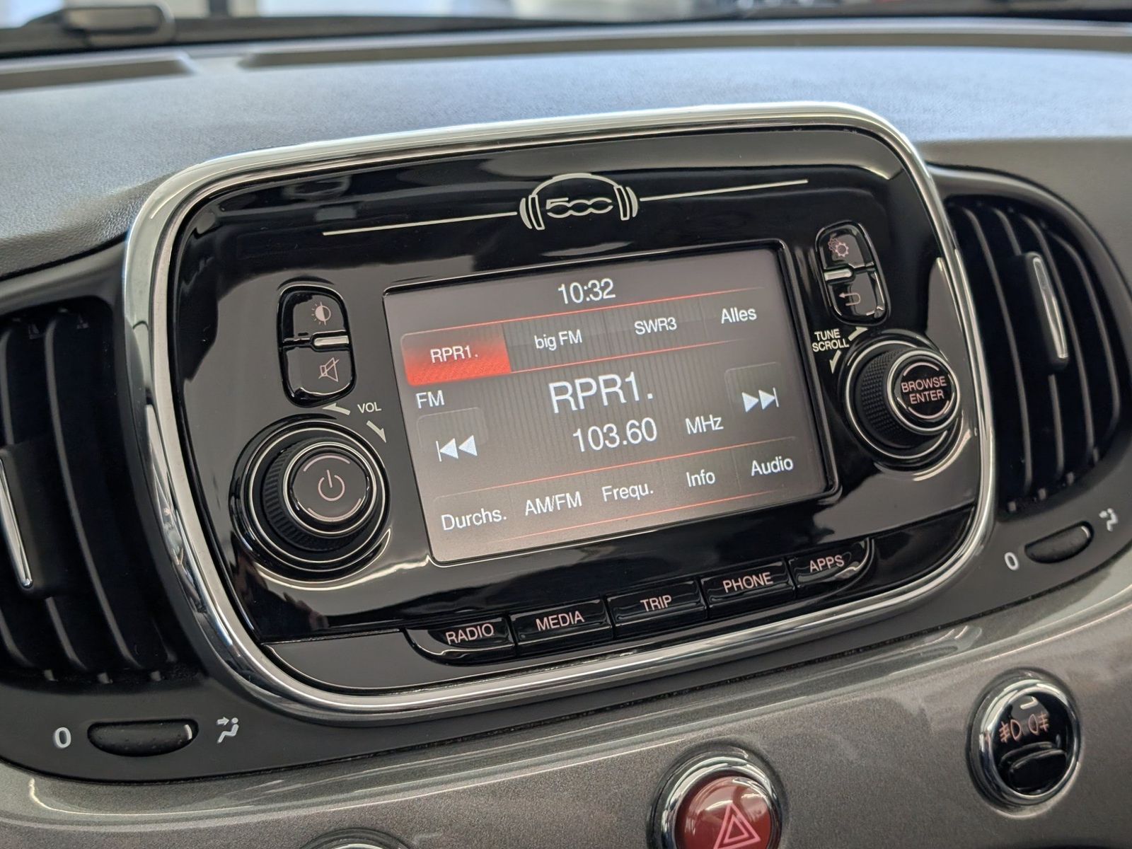 FIAT 500C  1.2 Lounge Cabrio Klima Bluetooth – Bild 20