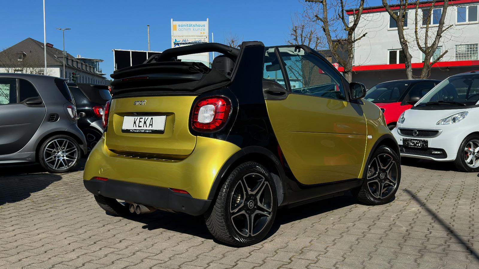 Smart Cabrio TURBO DCT PRIME YELLOW&BLACK! SPORTPAKET!