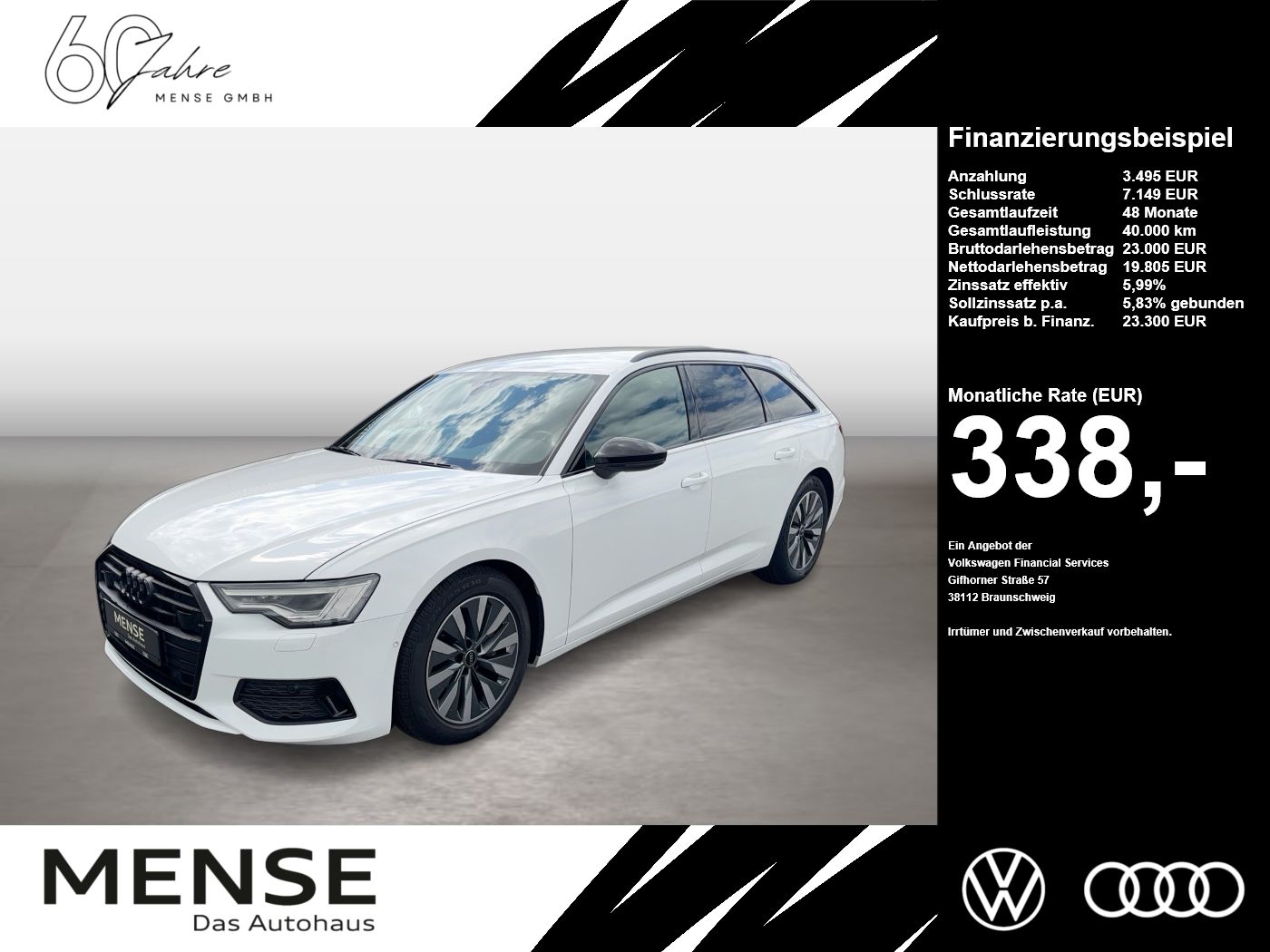 Audi A6 Avant sport 35 TDI 120(163) S tronic Matrix