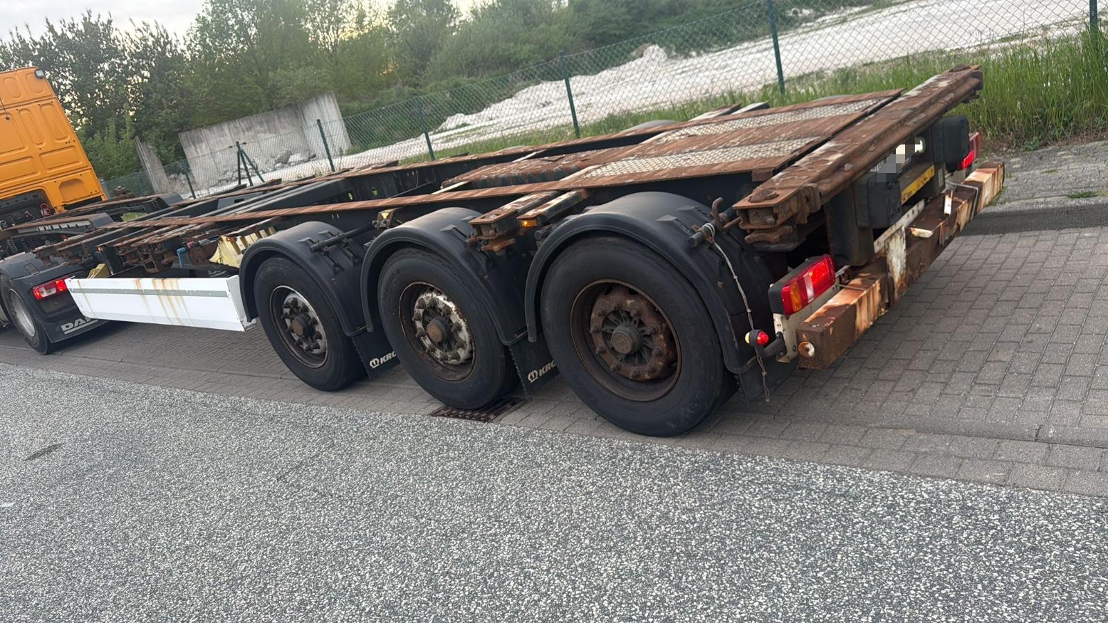 Krone 4x Krone * 45 Fuß Container Chassie *