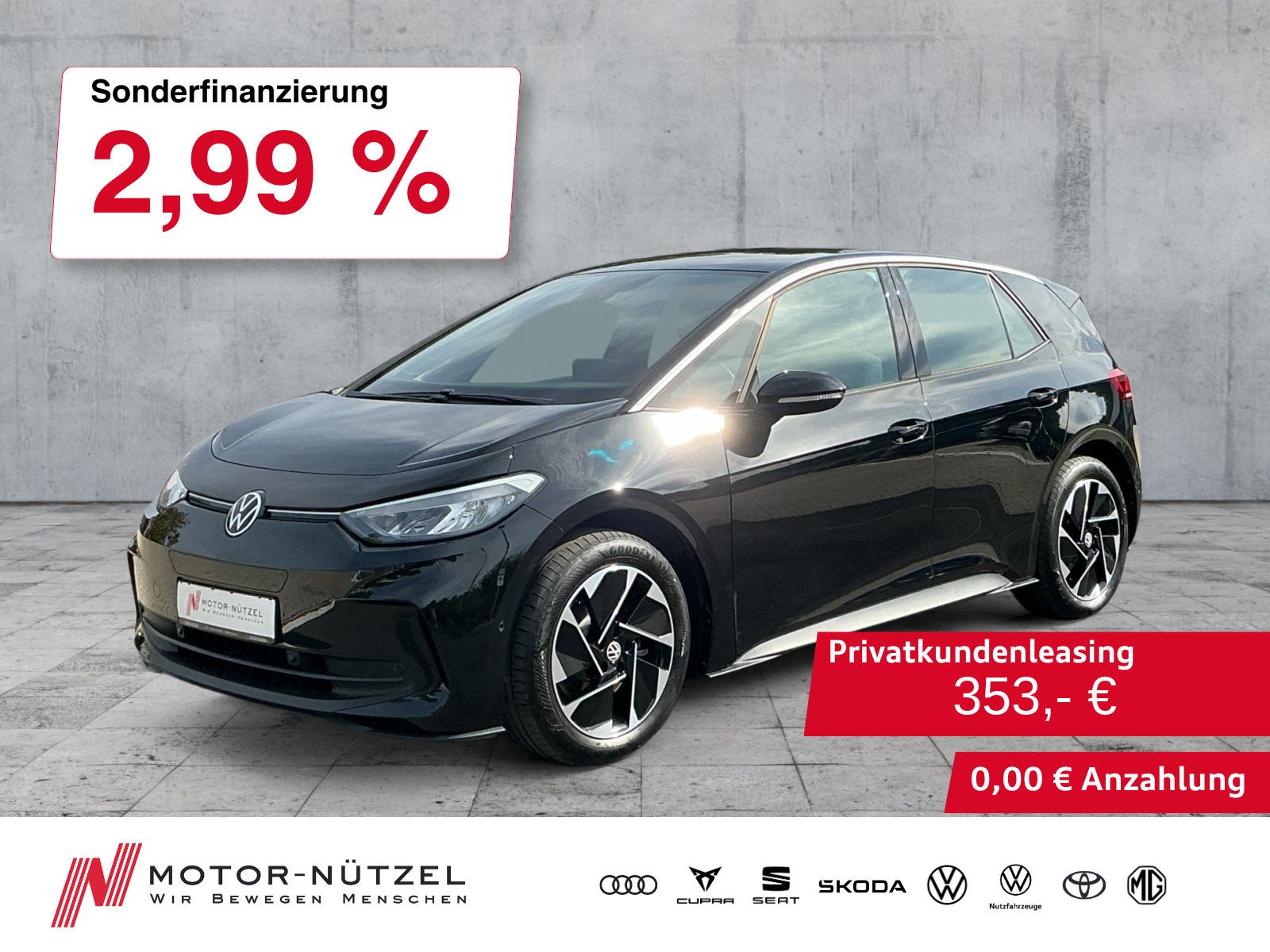 Volkswagen ID.3 150kW Pro LED+NAVI+APP+ACC+SHZ+RFK+PDC