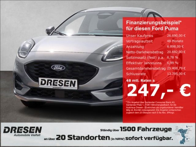 Ford Puma ST-Line 1.0 LED-Licht/Navi/Rückfahrkamera/W