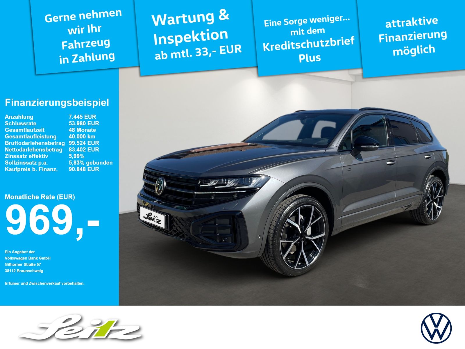 Volkswagen Touareg 3.0 TDI 4M R-Line AHK HEAD-UP PANO foto 1