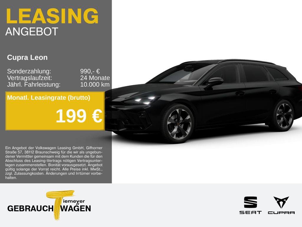 Cupra Leon Sportstourer 2.0 TDI AHK SUPERSPORT KAMERA 