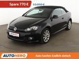 Volkswagen Golf VI 1.2 TSI Lounge BlueMotion Tech*NAVI*PDC* - mit Benzin-Antrieb: Schwarz, Cabrio