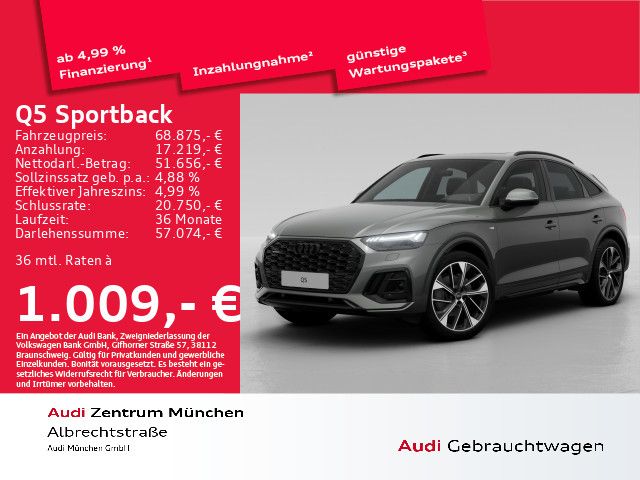 Audi Q5 Sportback S line S line business 40 TDI quatt