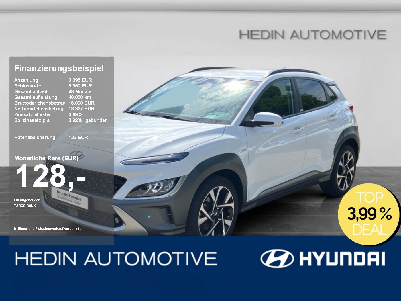 Hyundai Kona 1.0 TGDI PRime AMBIENTE|SHZ|HUD|KAM|KEYL|LM