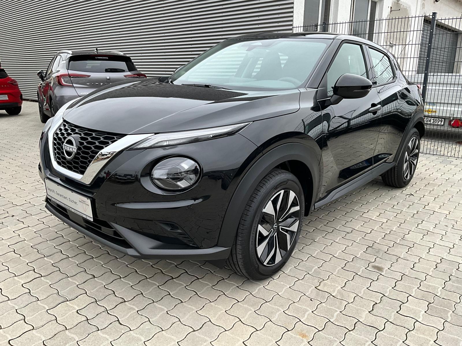 Nissan Juke schwarzAcenta, Klima, Sitzheizung, Kamera, 