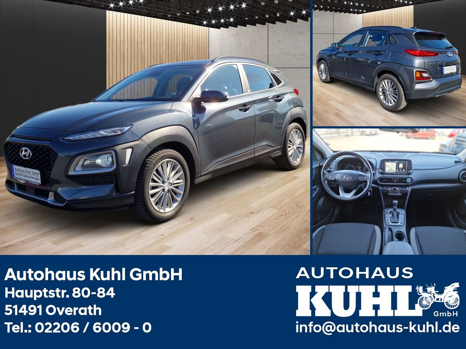 Hyundai Kona 1.6 Trend DCT Navi+Voll-LED Paket,Allwetter