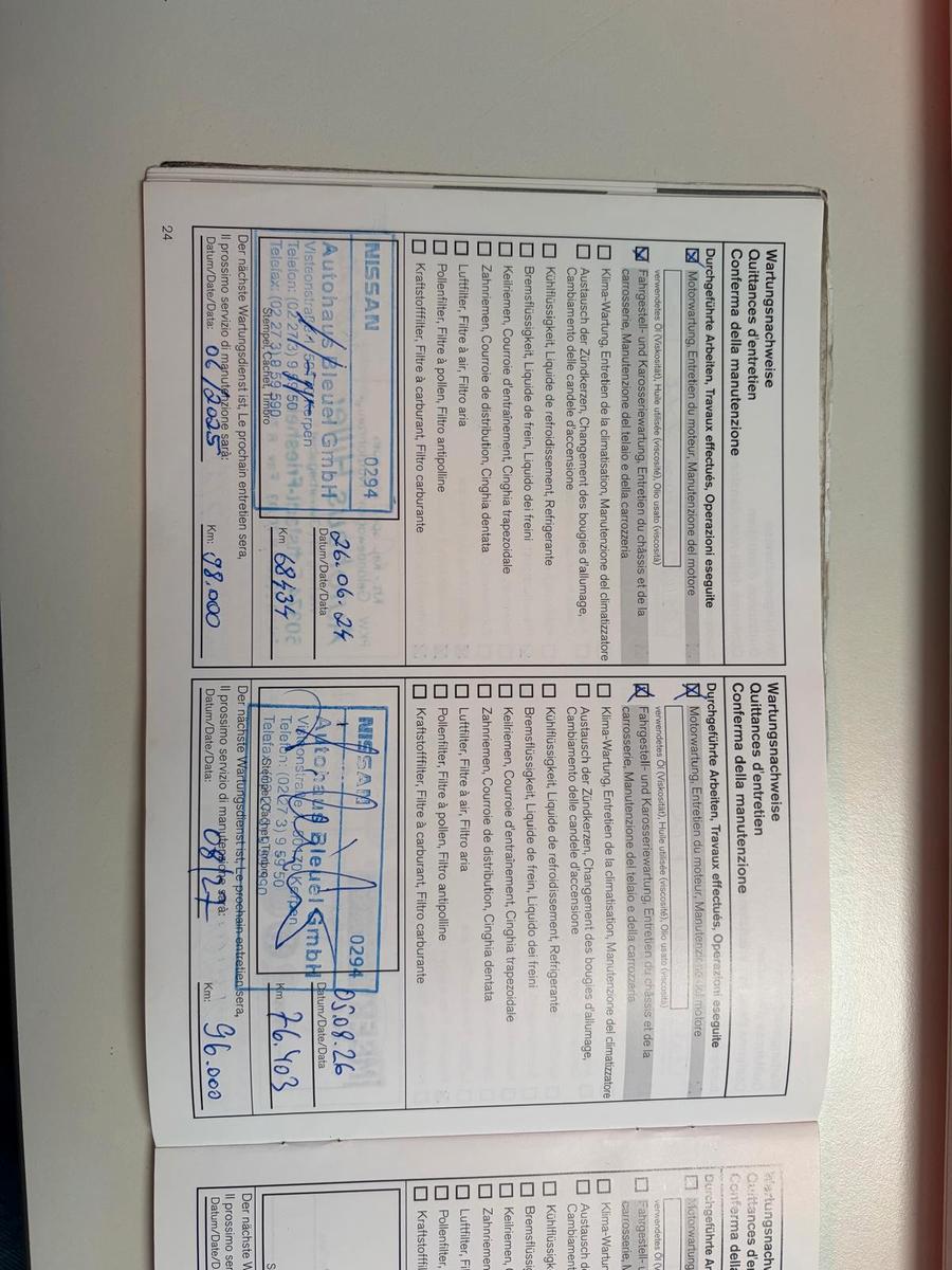 Nissan Navara 3.0 V6 dCi 231 ch – 4x4 – BVA – Double Cab – Cuir – Toit ouvrant – 78 000 km