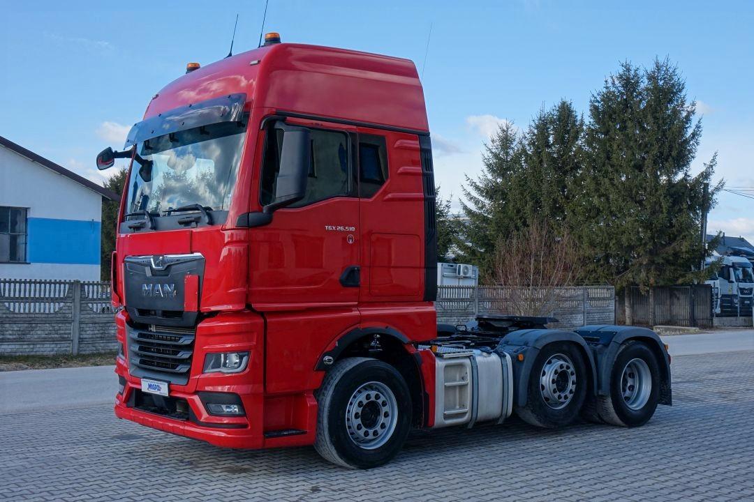 MAN TGX 26.510 6x2/4 BL SA / PUSHER / 90 000 KG /XXL