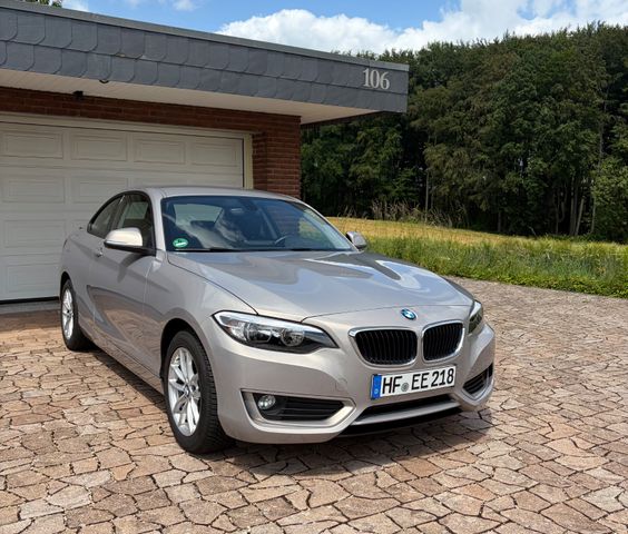 BMW 218i Coupé  Top! wenig KM, Rentner Garagenw. 