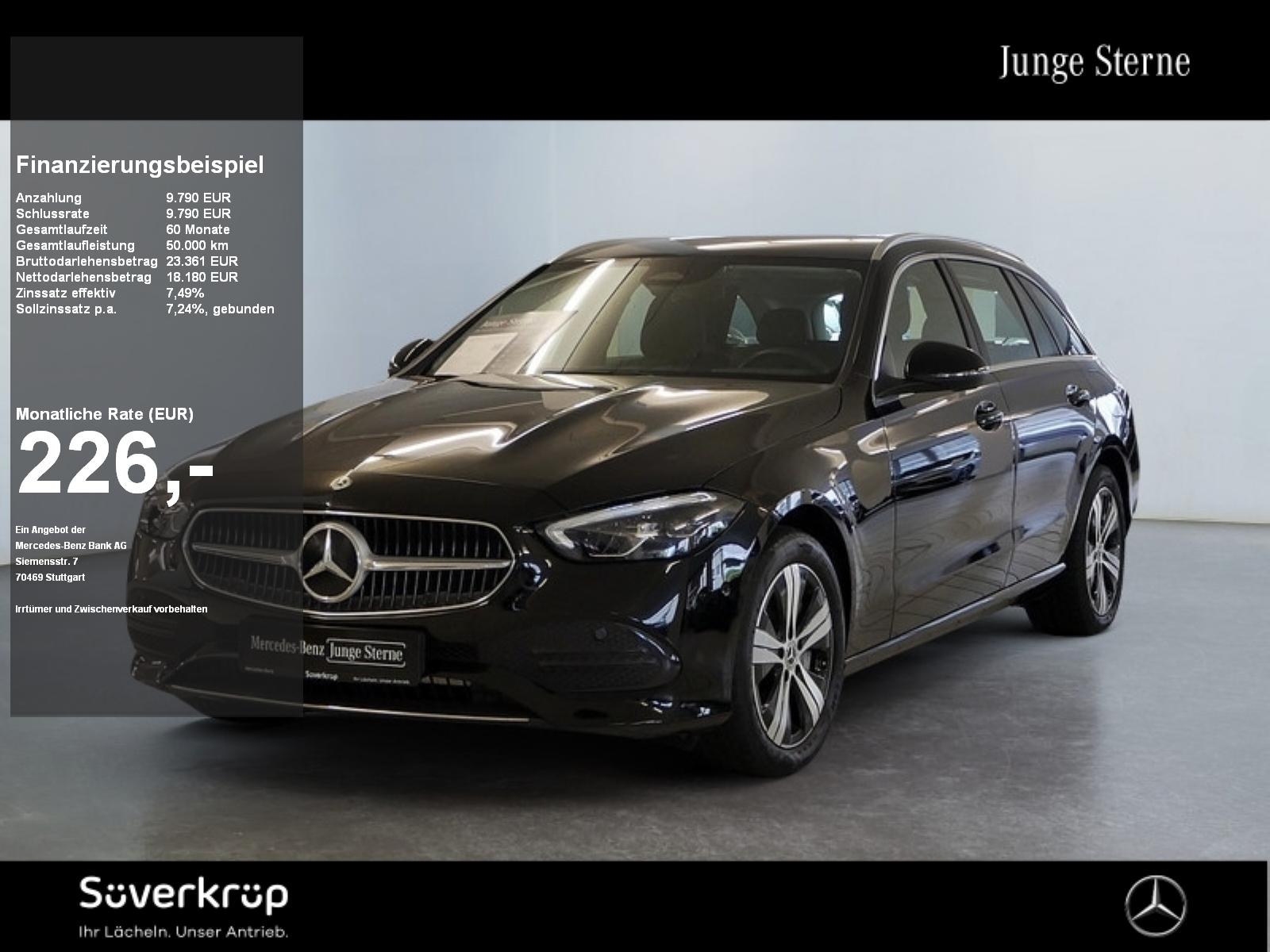 Mercedes-Benz C 300 e T // AVANTGARDE KAMERA SPUR STANDH PDC