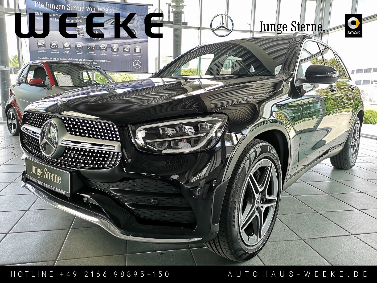 MERCEDES-BENZ GLC 220 d 4M AMG Line+ANHÄNGERKUPPLUNG+KAMERA+LE
